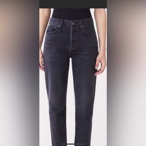 AGOLDE Fen High Rise Relaxed Taper Shambles size 28